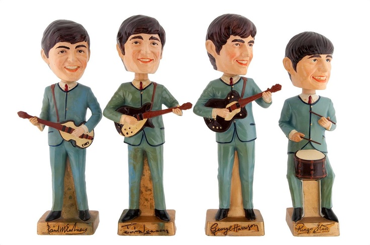 beatles bobbleheads