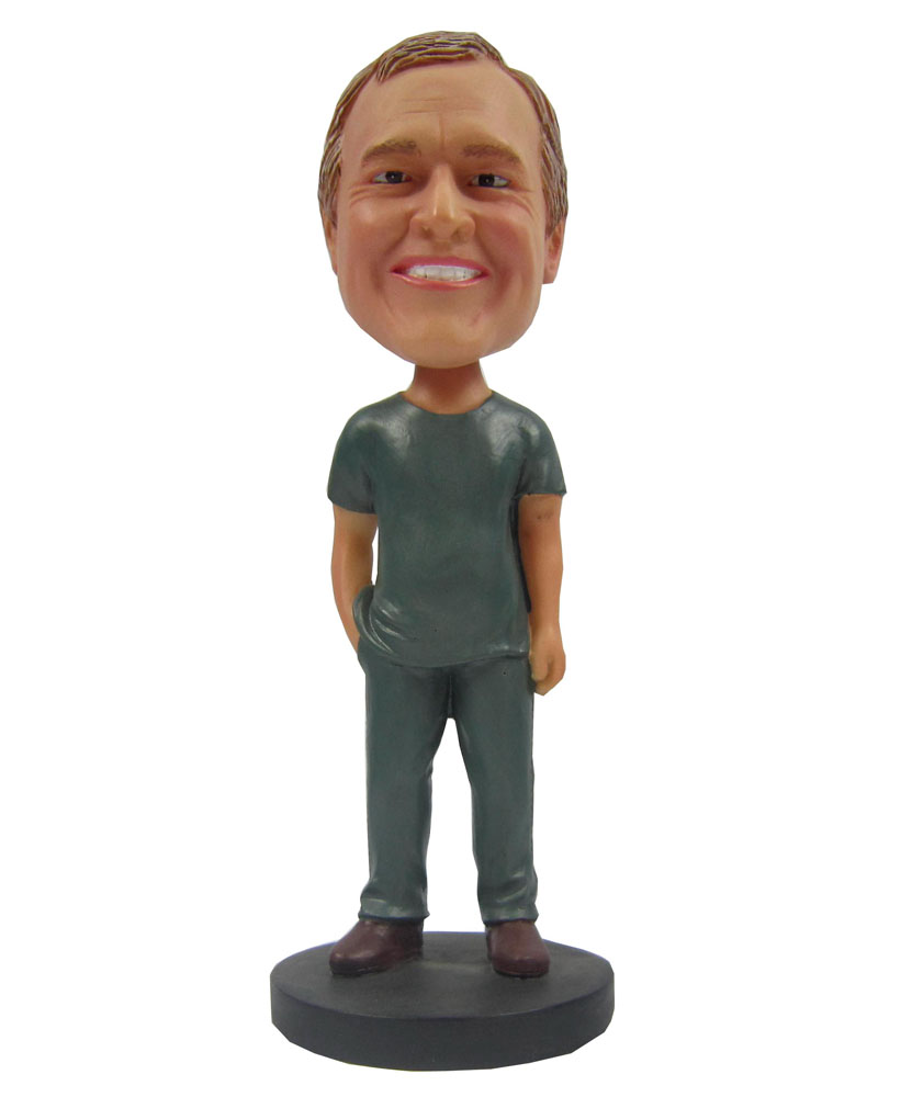 Casual bobbleheads for man 2166