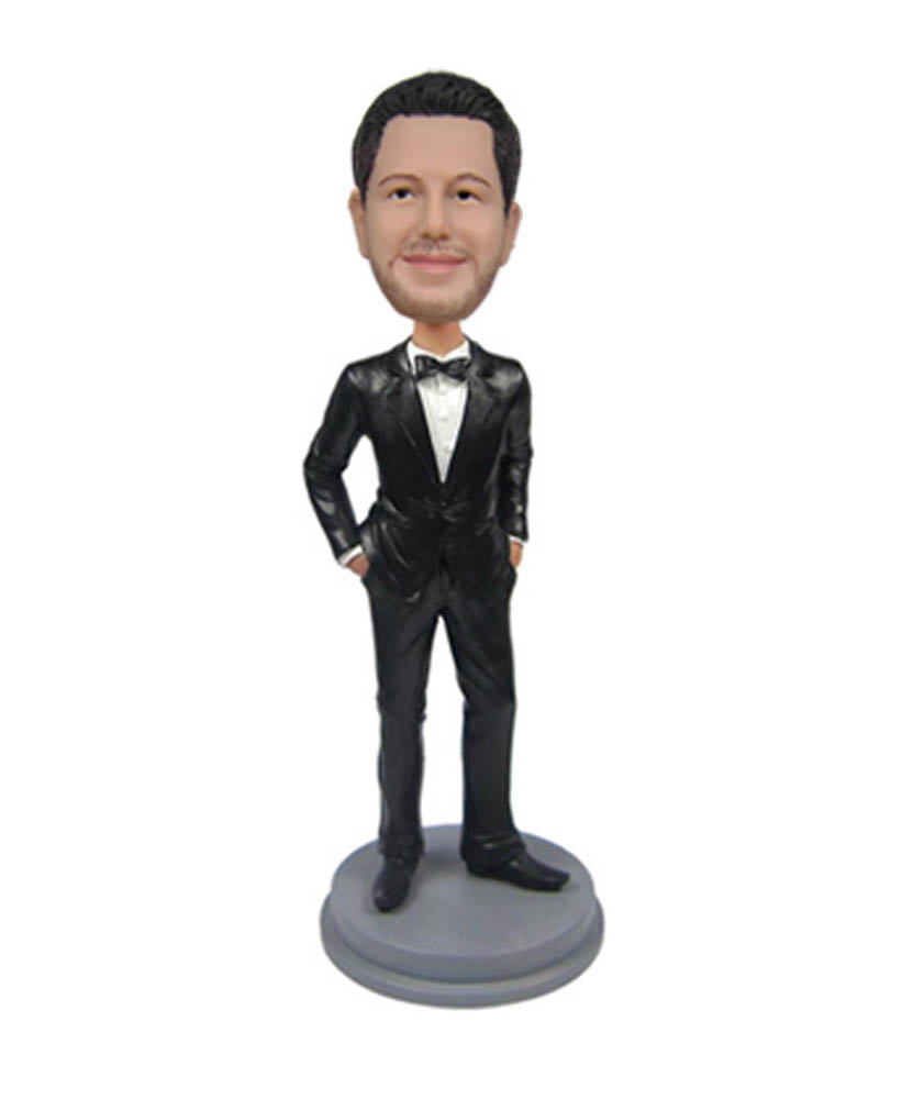 Custom Bobbleheads:groomsmen bobbleheads