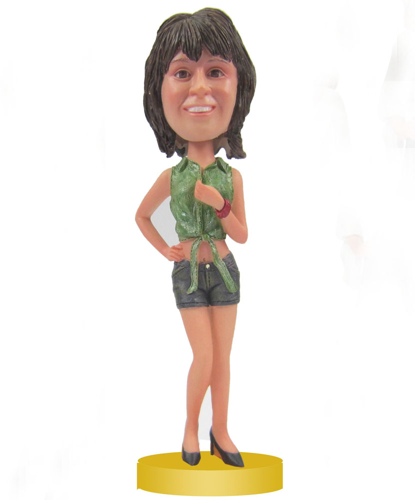 Design a Bobblehead with Fashion Body G006