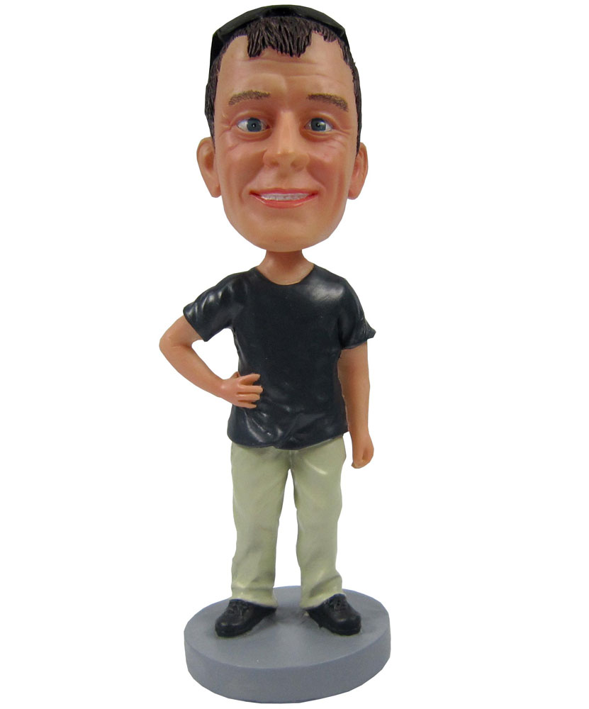 Personal bobble heads for male B236-1