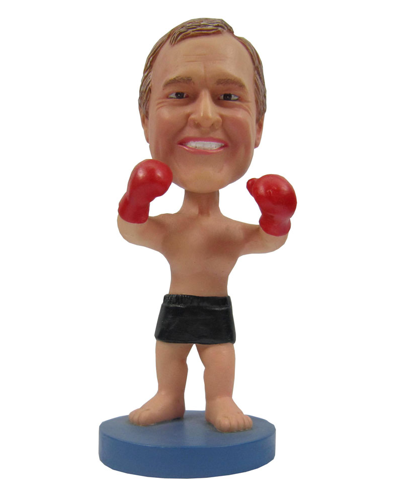 Male Boxer In Trunks Customized Bobbleheads B240