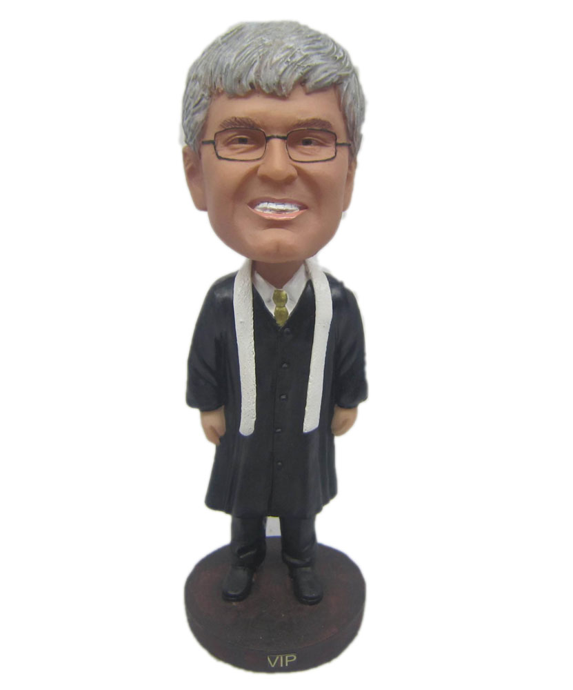 Graduation Bobbleheads Male with Black Suit B273