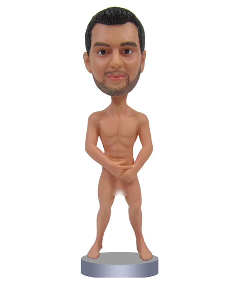 create your own bobblehead nude spicy & shame man