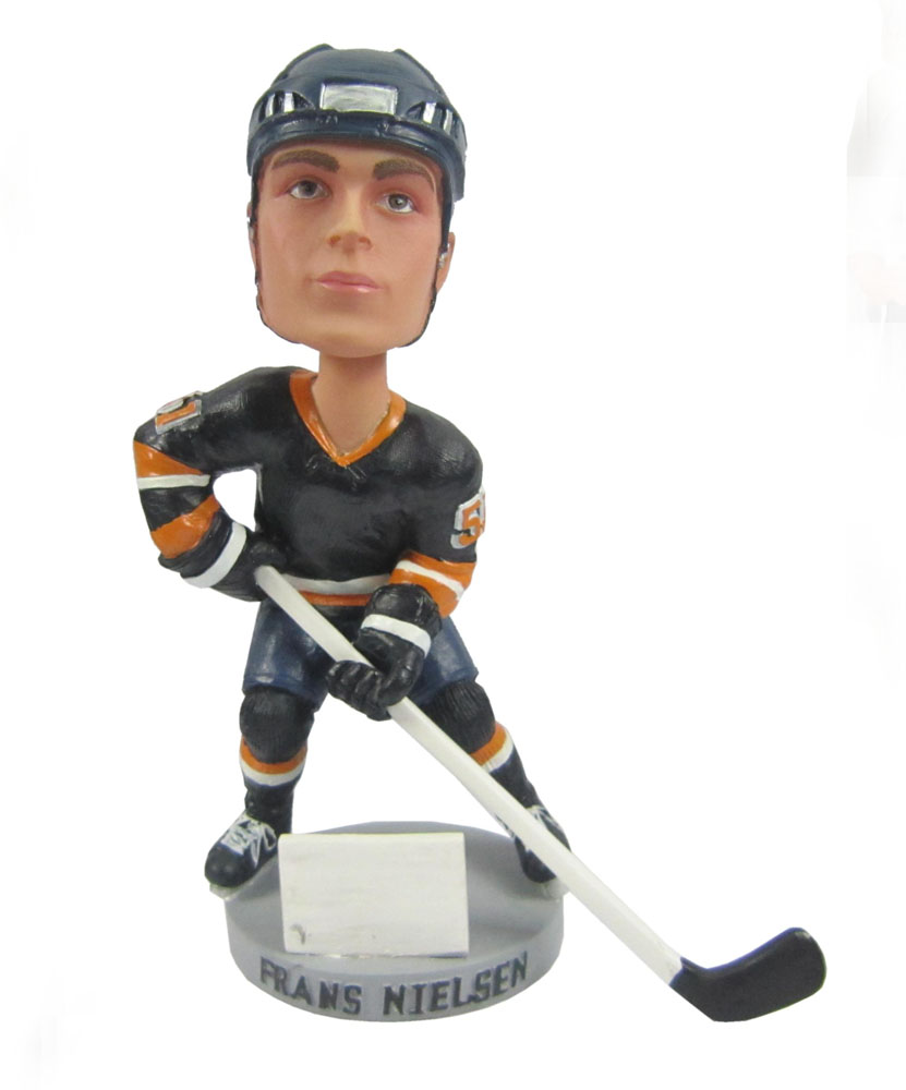 hockey bobbleheads with black dress G020