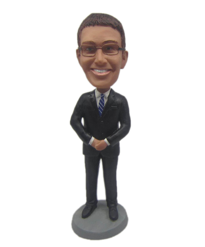 Custom made groomsmen bobbleheads B284