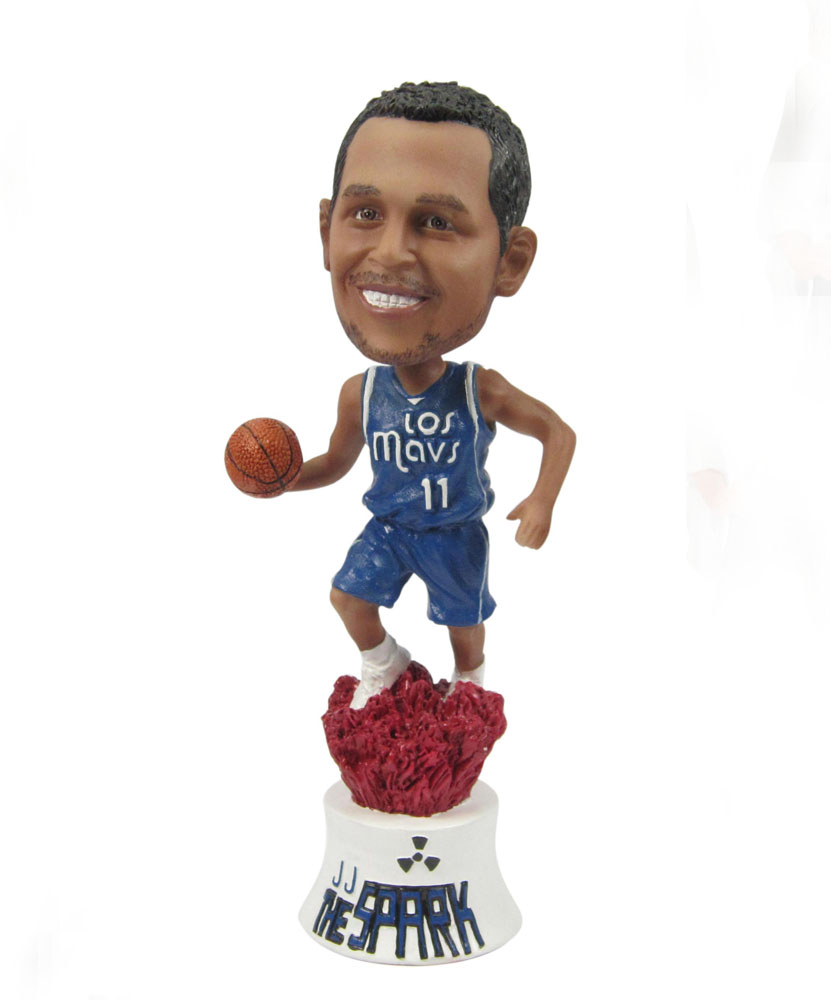 basketball bobbleheads with blue uniform G026-1