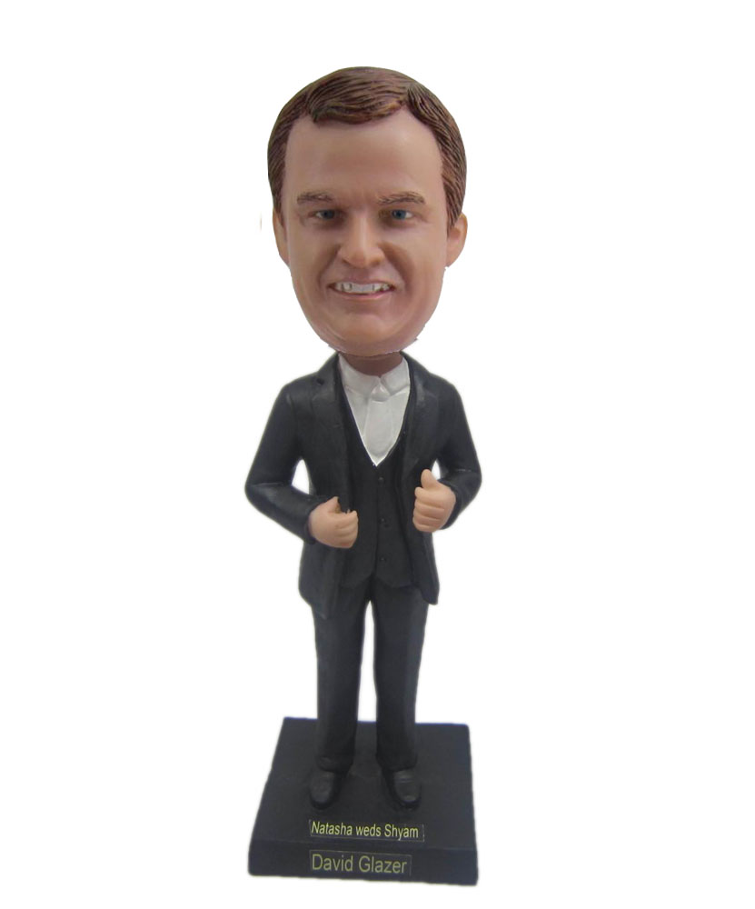 Customized Bobble Head Gentleman Bobbleheads B293