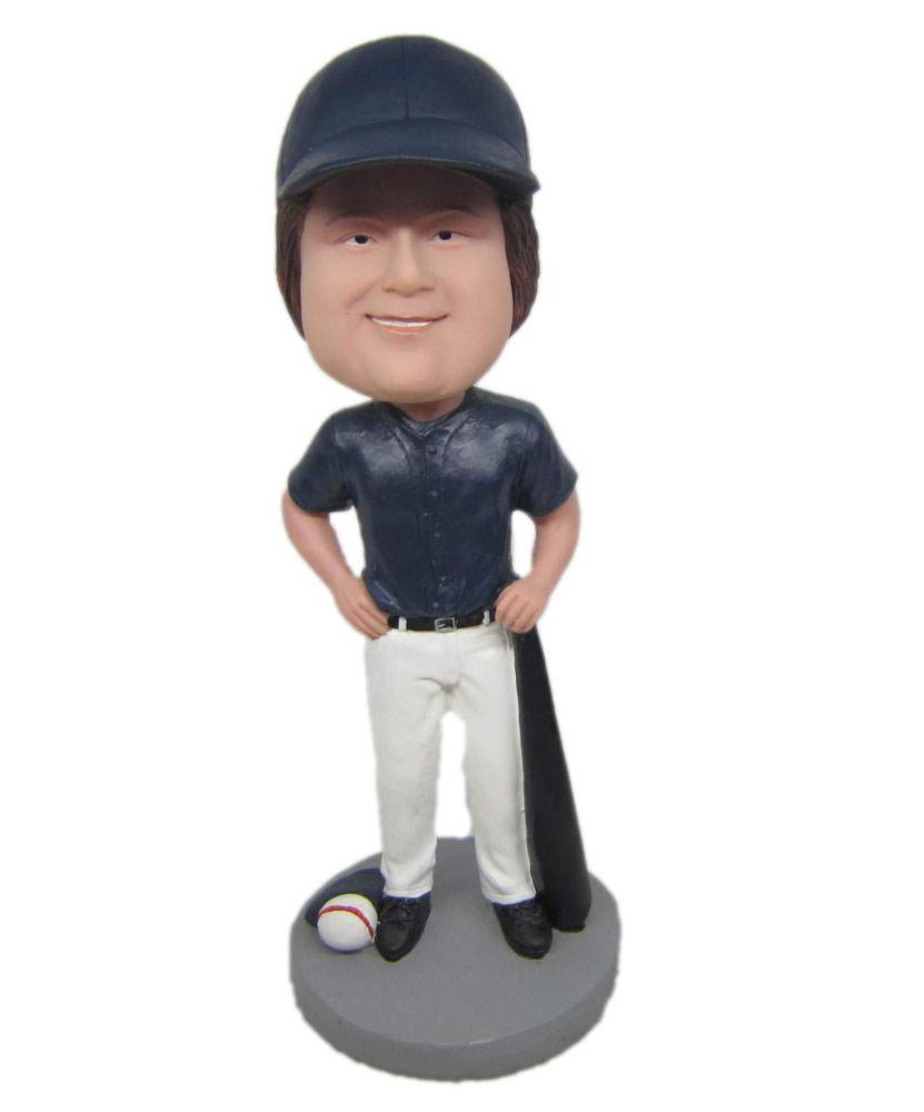 cheap customized bobbleheads of baseball player G044-1