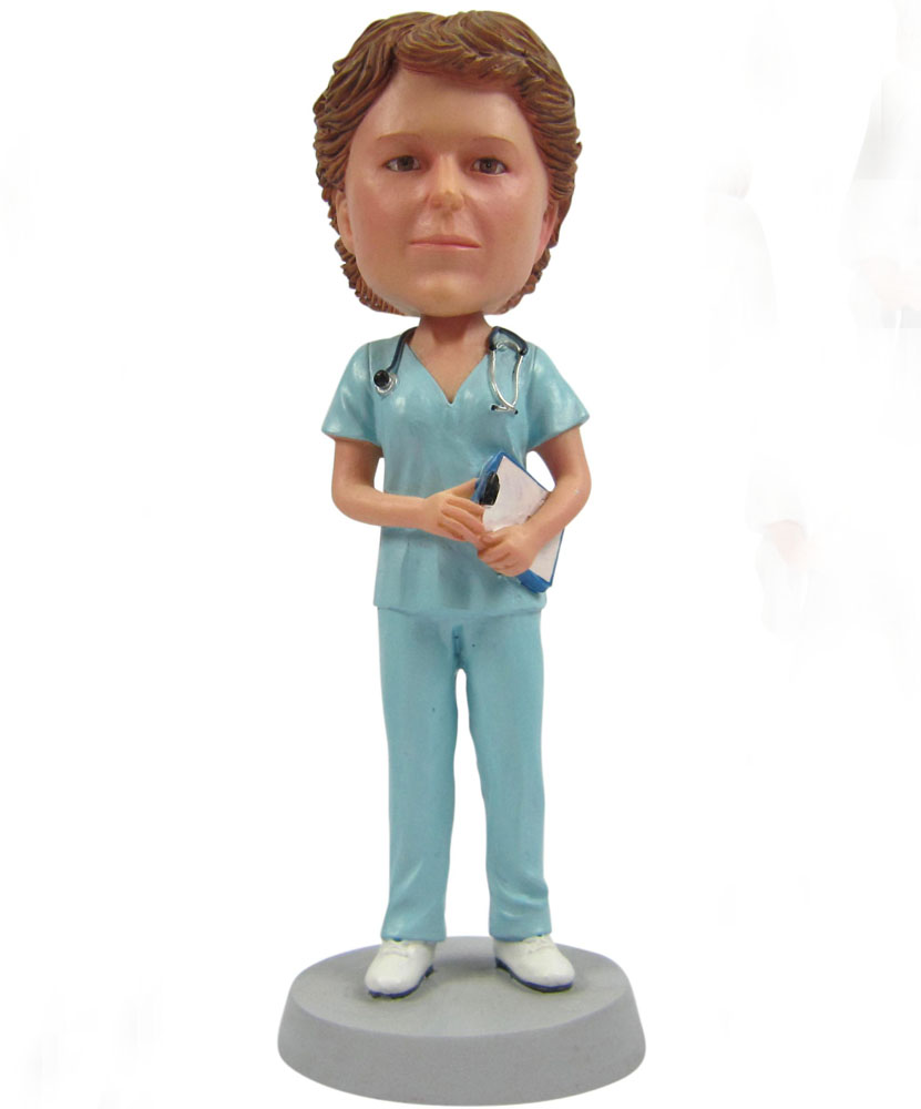 build your own bobblehead of nurse G048