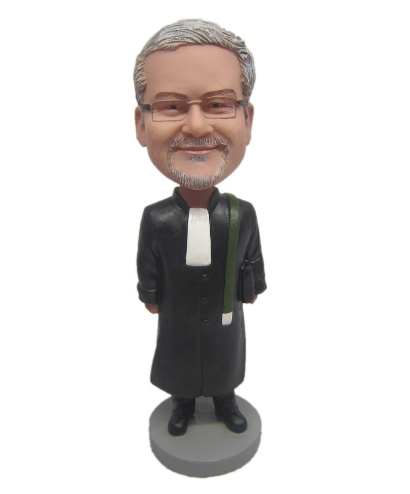 Personalized bobbleheads of man with a breifcase