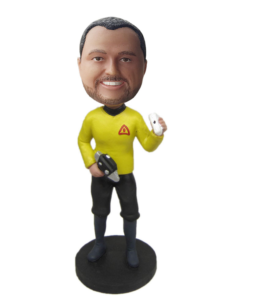 Custom bald bobblehead