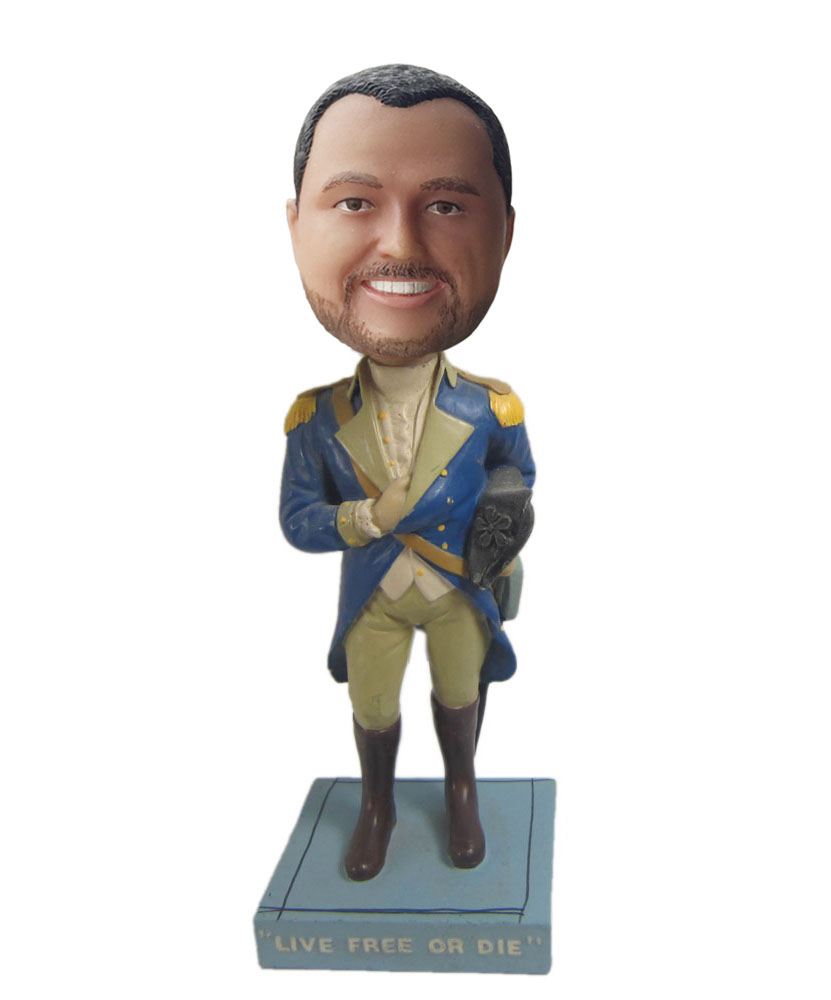 Personalized bobble head of general