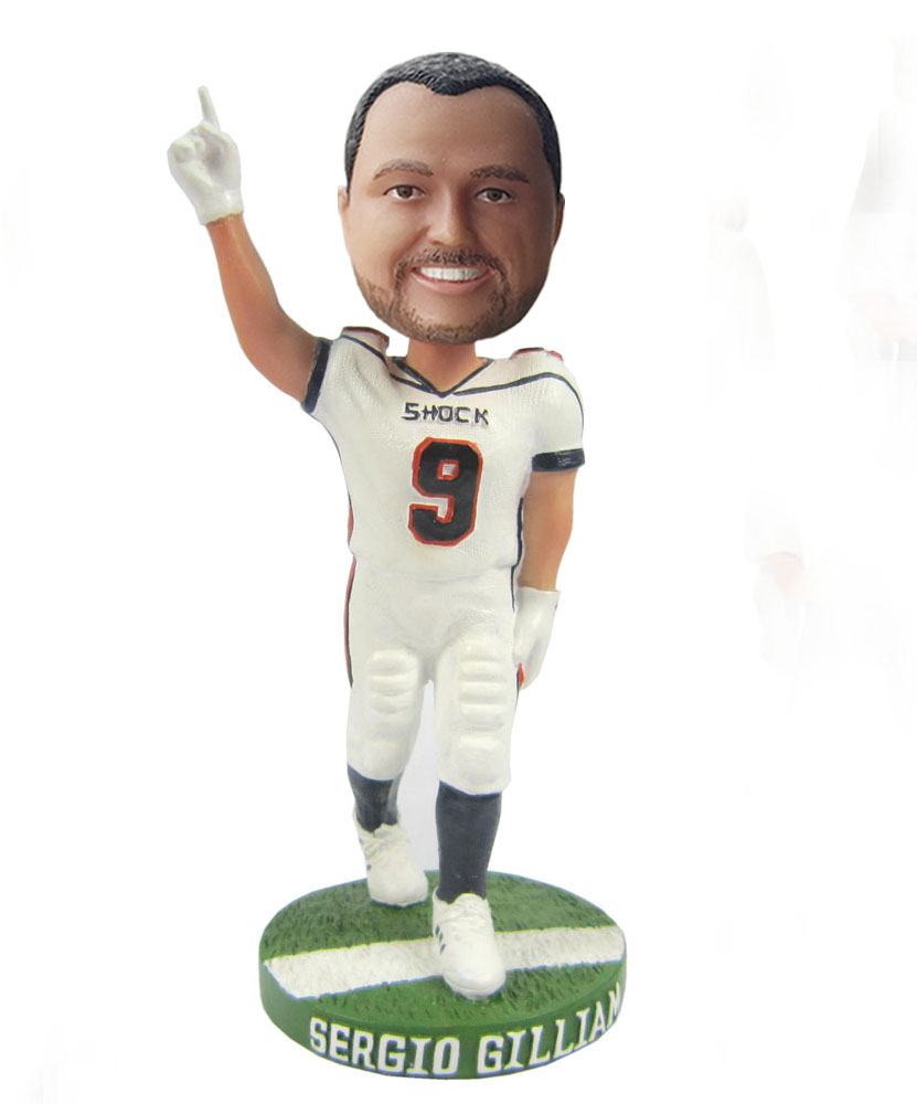 No. 9 Football bobbleheads S404