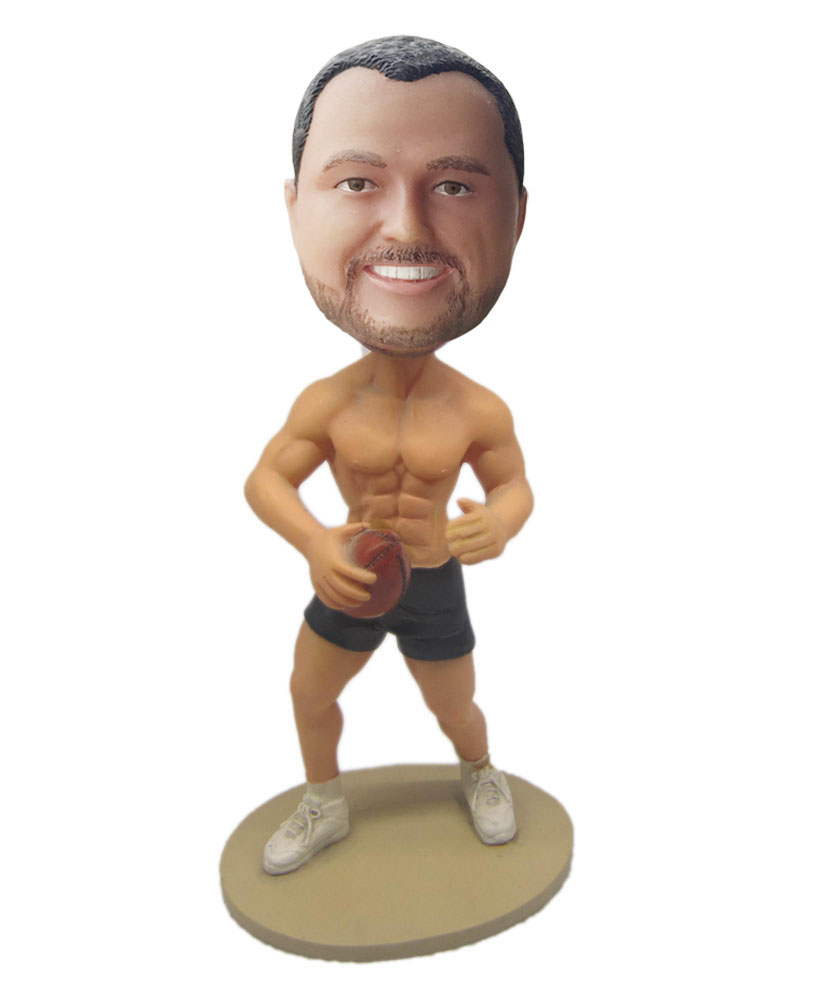 male bobblehead customized stripping to the waist G207