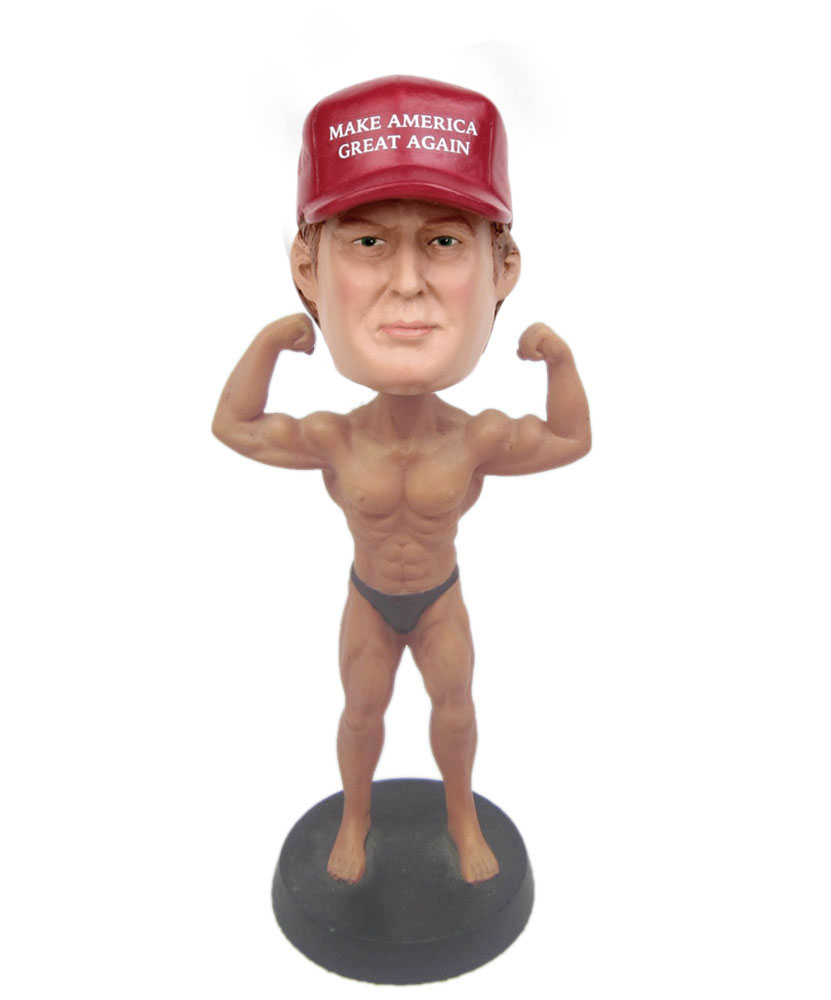 special bobbleheads of naked guy with red hat  G211