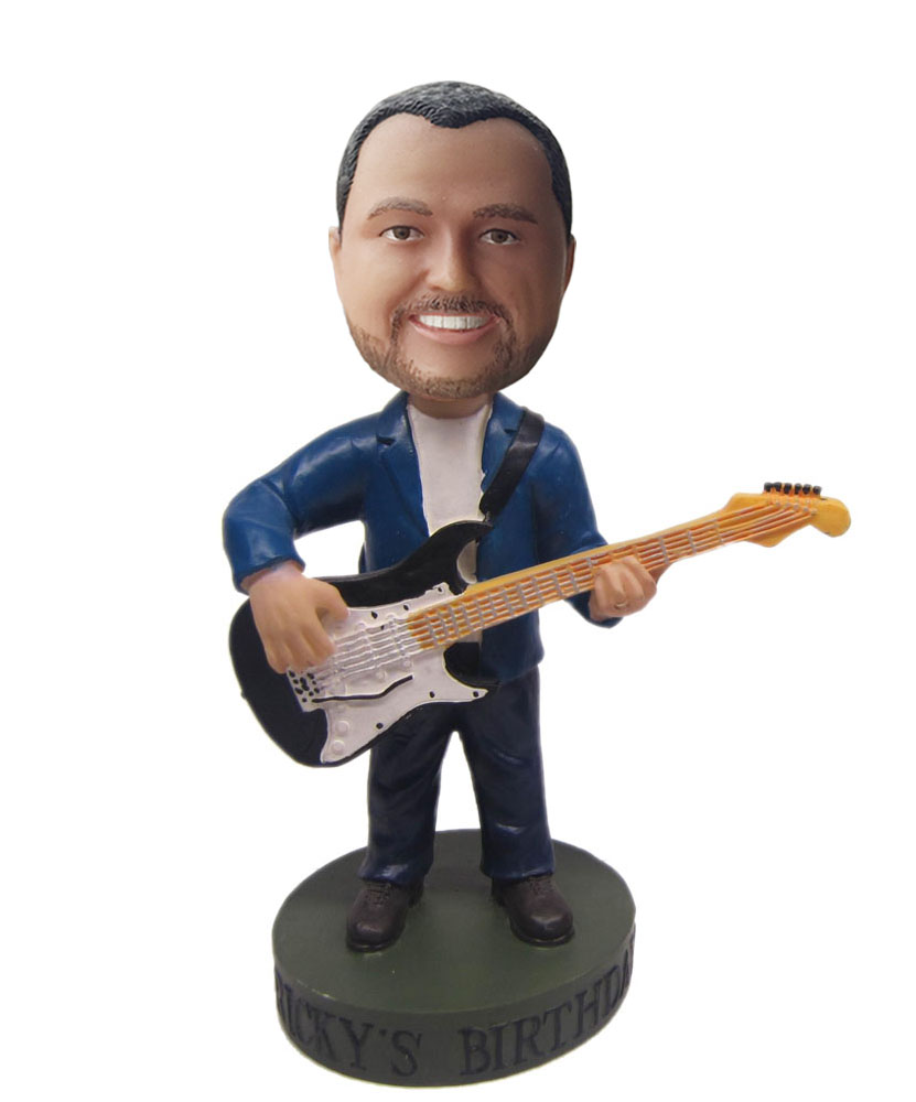 musician bobbleheads of guitar player G214