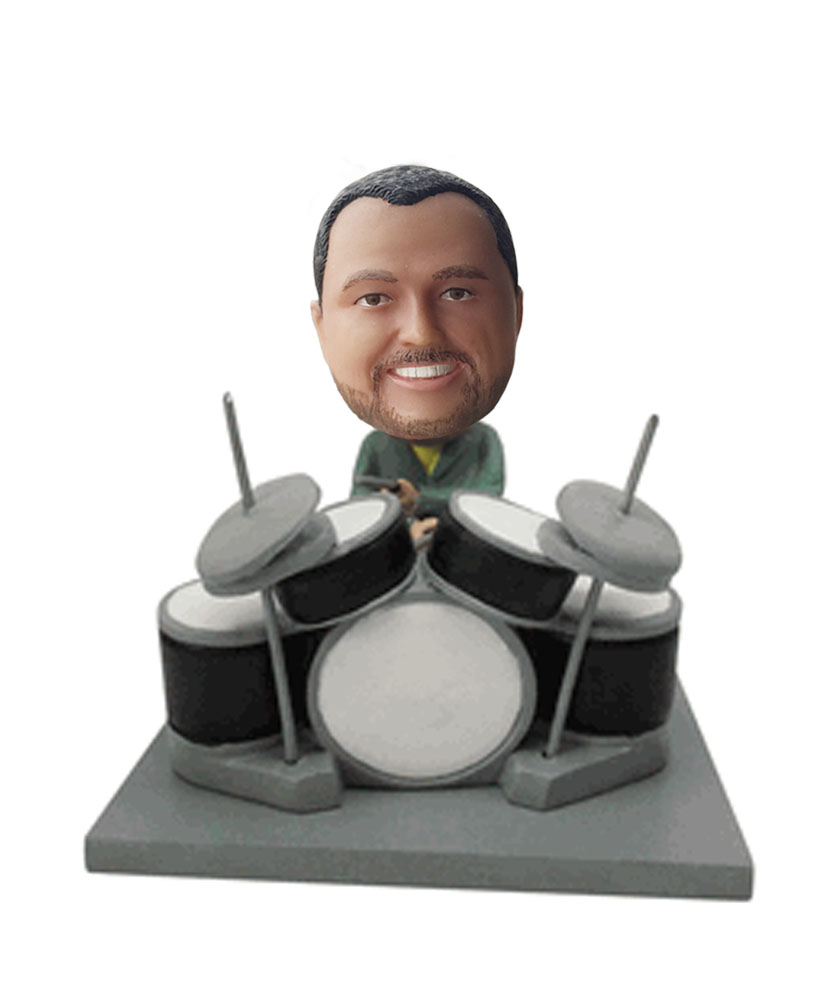 Custom Bobbleheads Rock Band Drummer Bobblehead