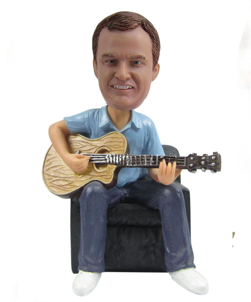 Guitar Player Bobblehead S461