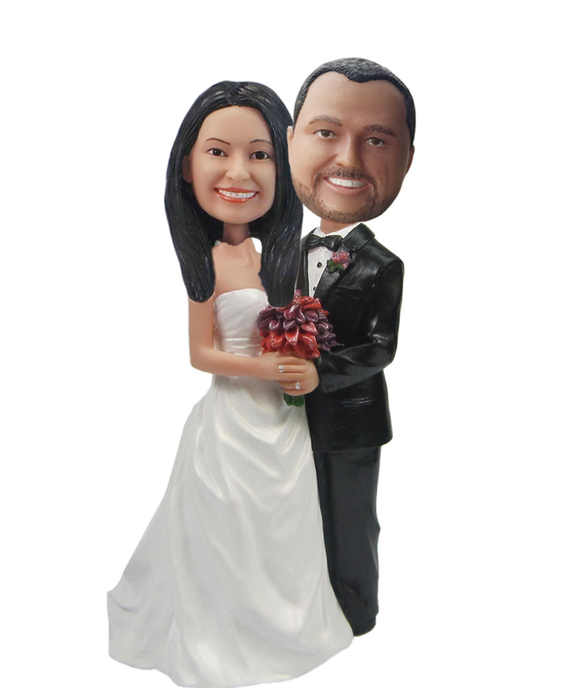 Custom Wedding Bobblehead W026