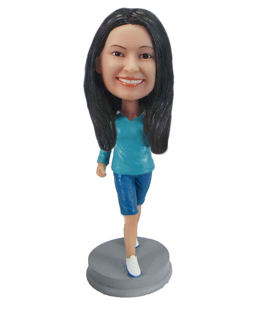 Make run bobble head S1014