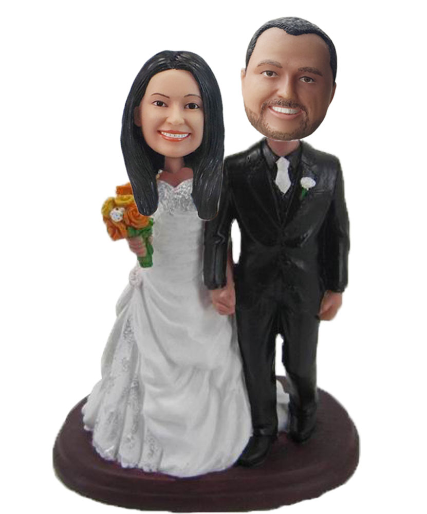 custom Wedding Bobblehead W030