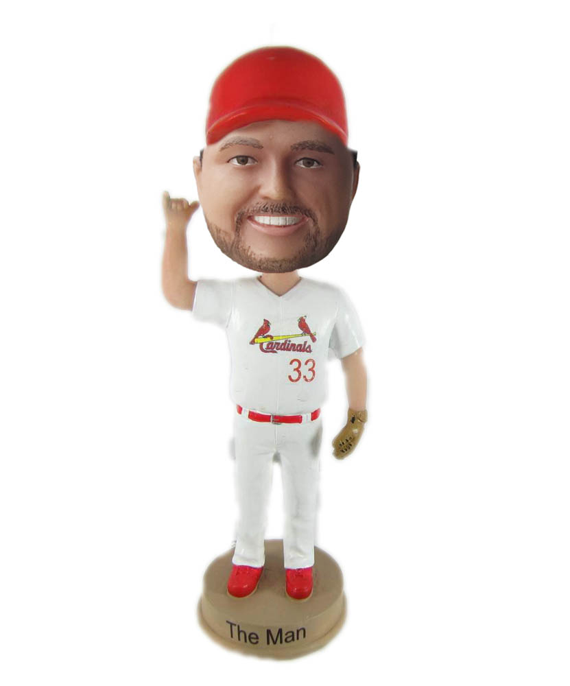 Make baseball bobble head S885