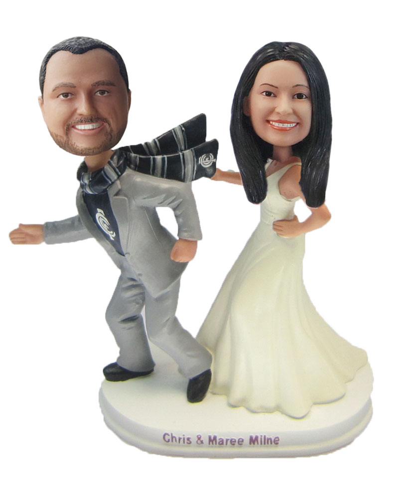 Custom Wedding with based on game Bobblehead W115