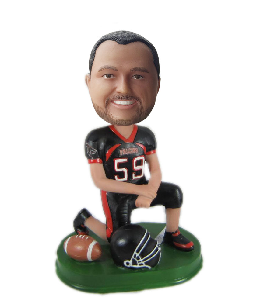 Make rugby bobble head S868