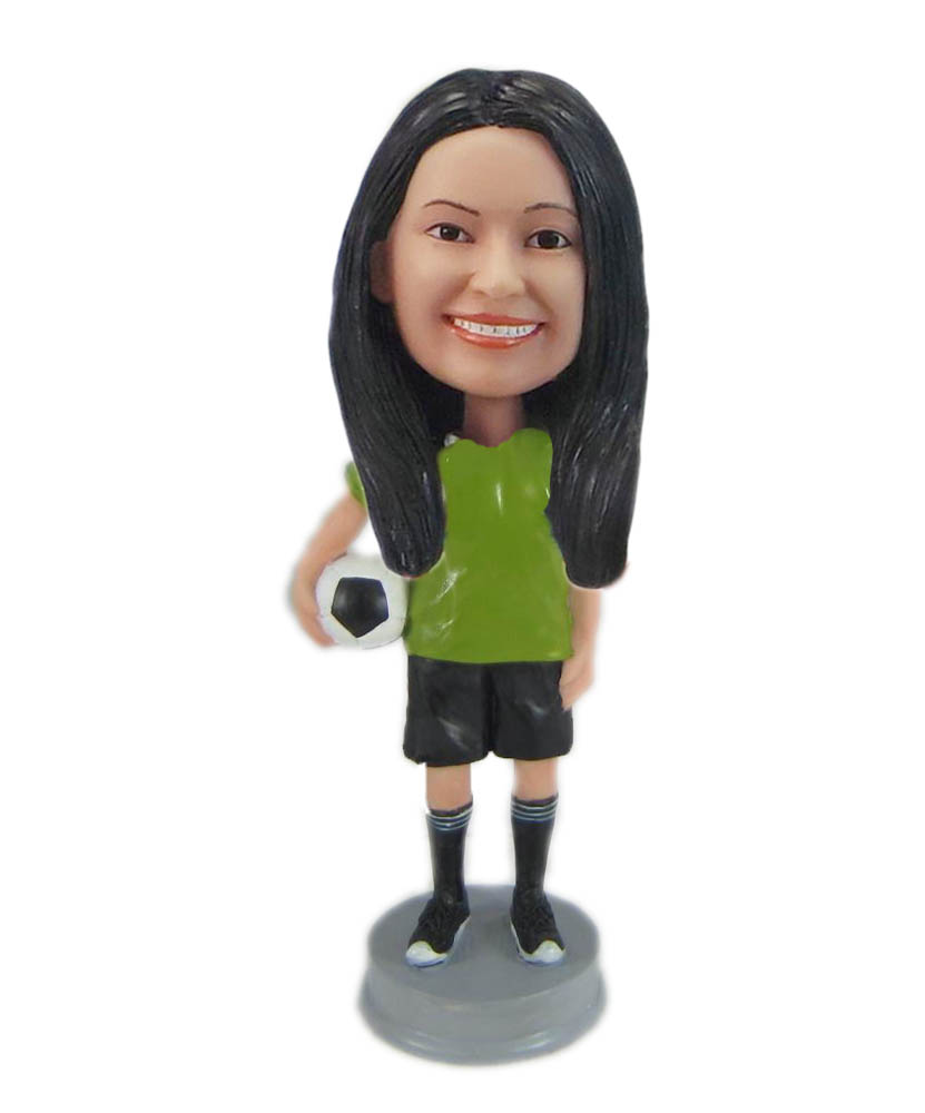 Make football bobble head S854