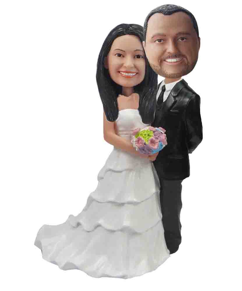 Custom Wedding Bobblehead W138