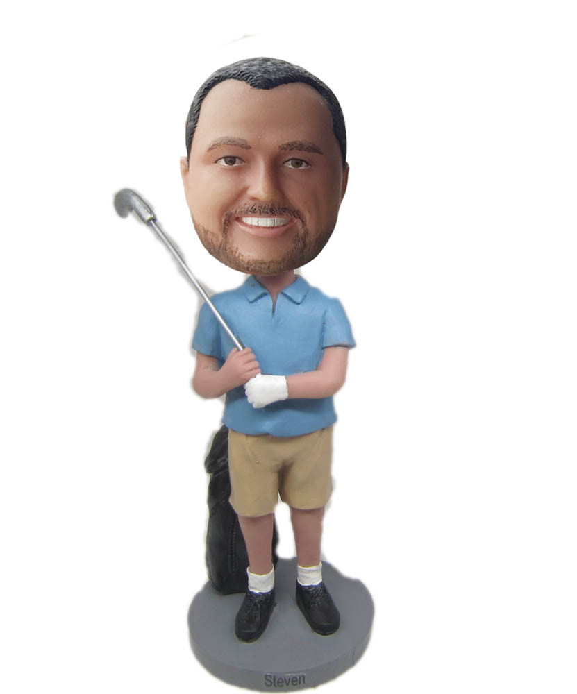 Make golf  bobble head S791