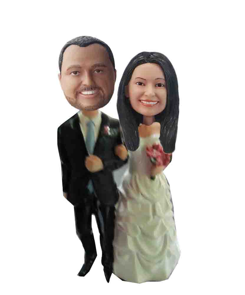 Custom Wedding Bobblehead W141