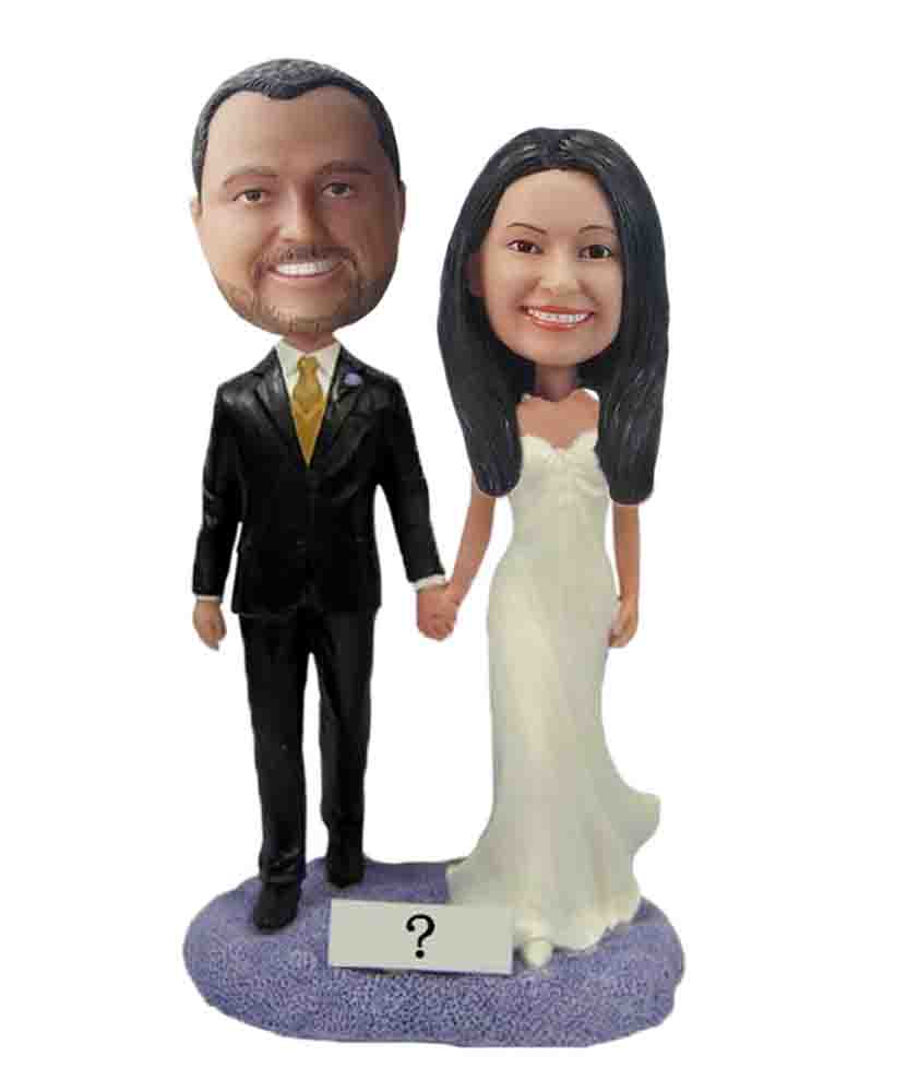 Custom Wedding Bobblehead W204