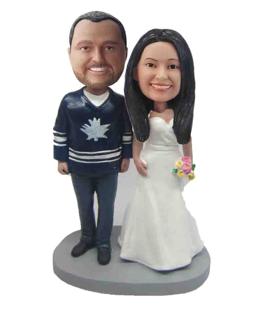 Custom Wedding Bobblehead W210