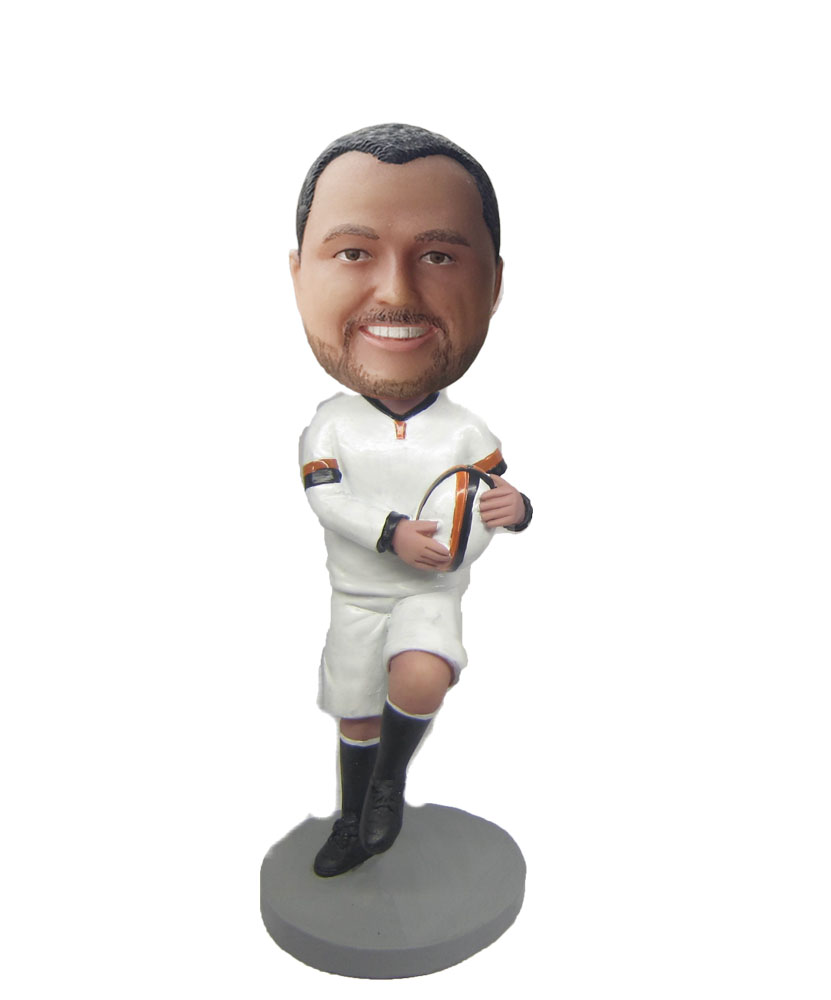 custom made rugby bobbleheads S680