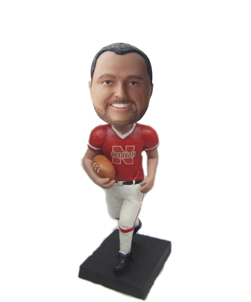 custom made rugby bobbleheads S677
