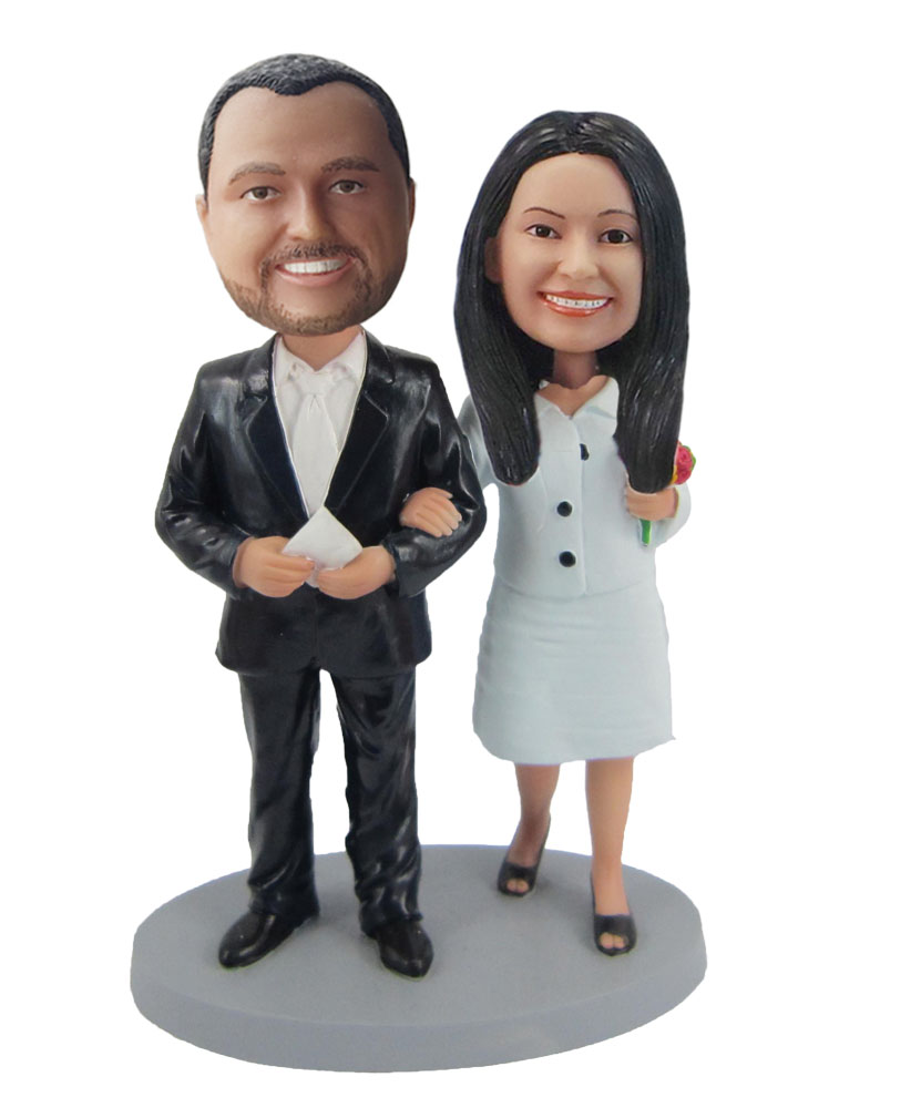 Custom Wedding Bobblehead W269