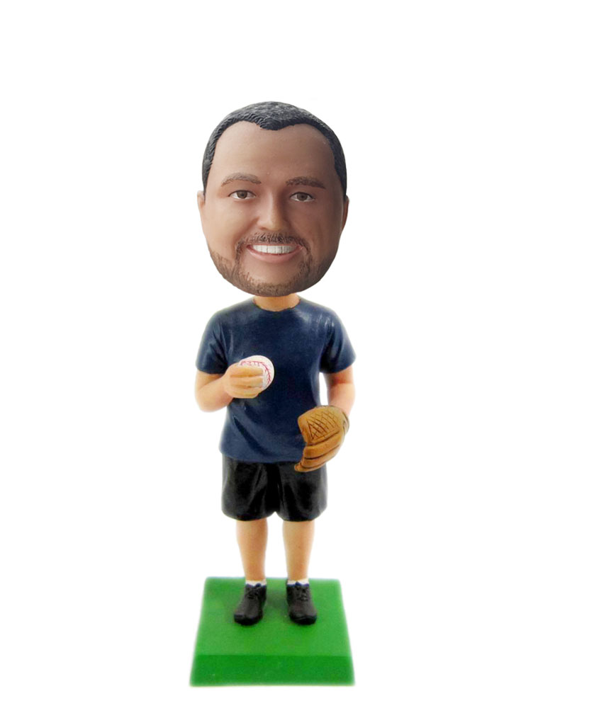 Make baseball bobble head S649