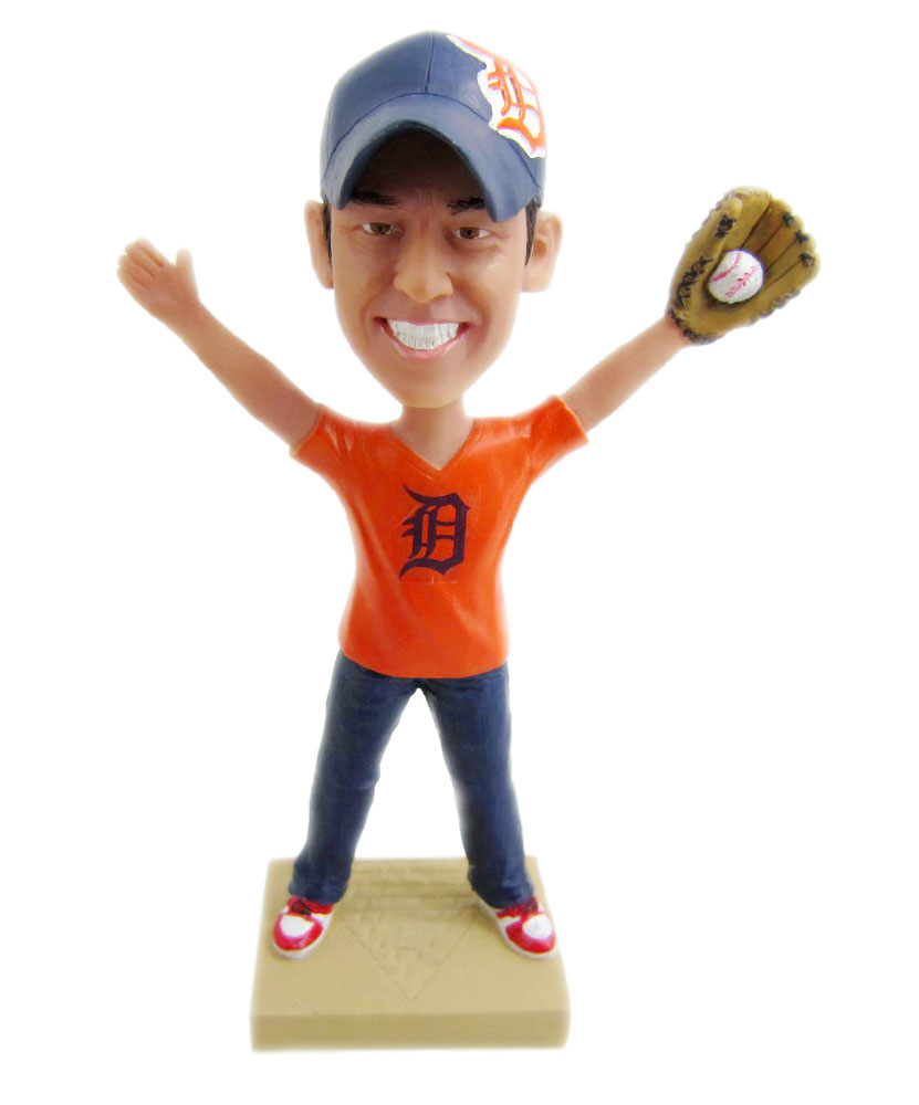 Make baseball bobble head S646