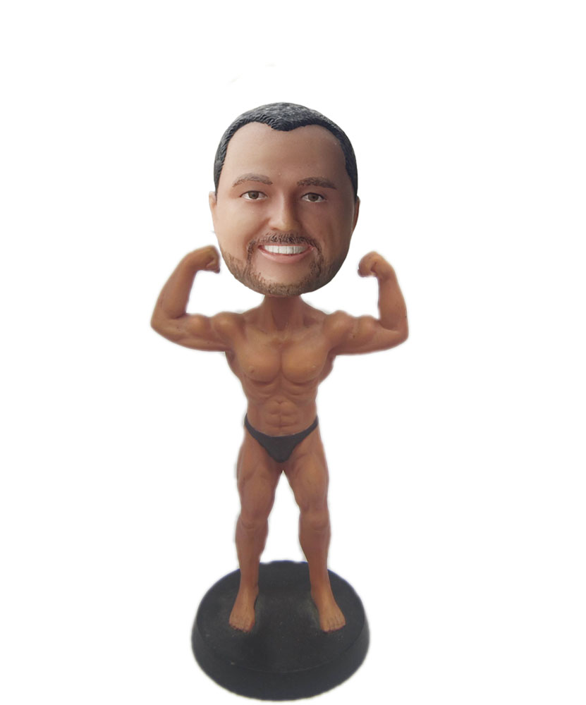 how are fitness bobbleheads made S629