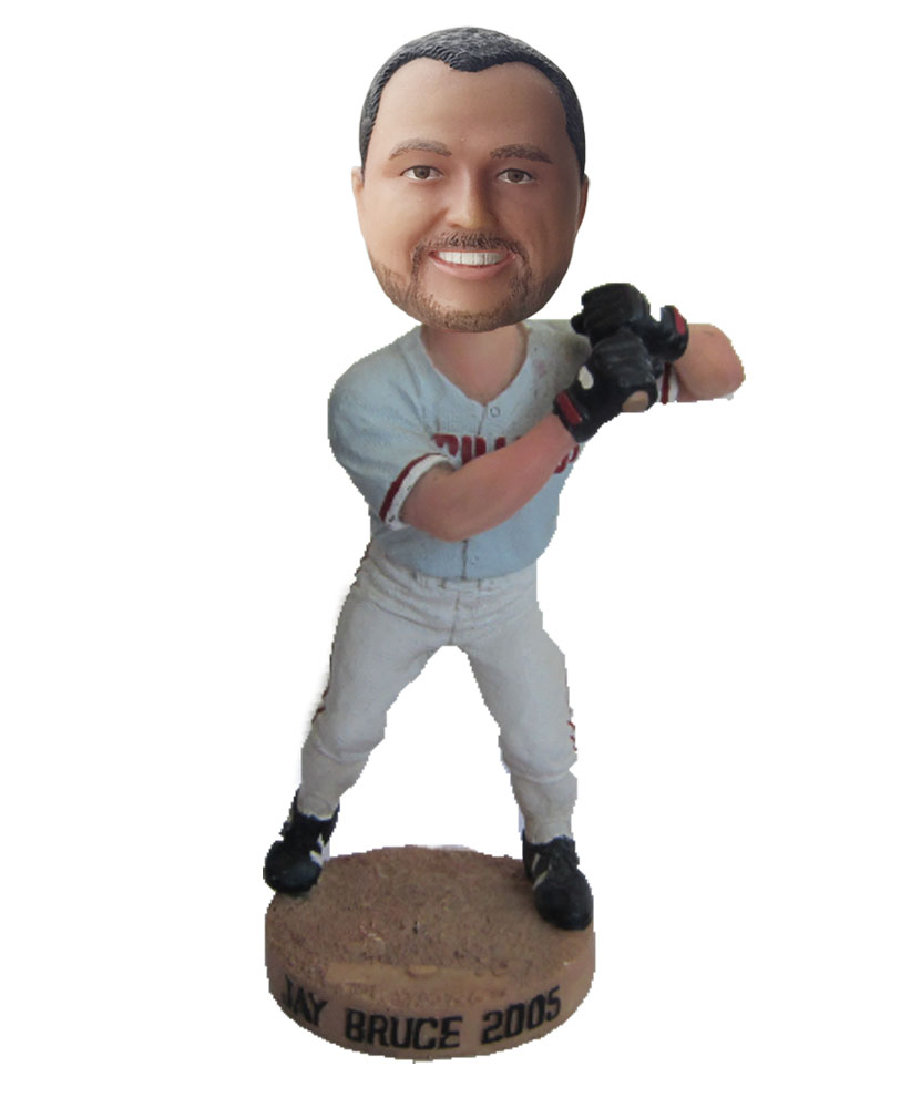 baseball bobble head cartoons S10