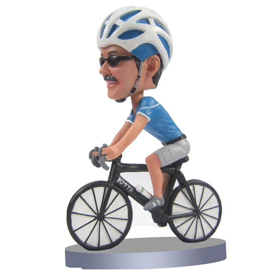 Make bicycle bobble head S23