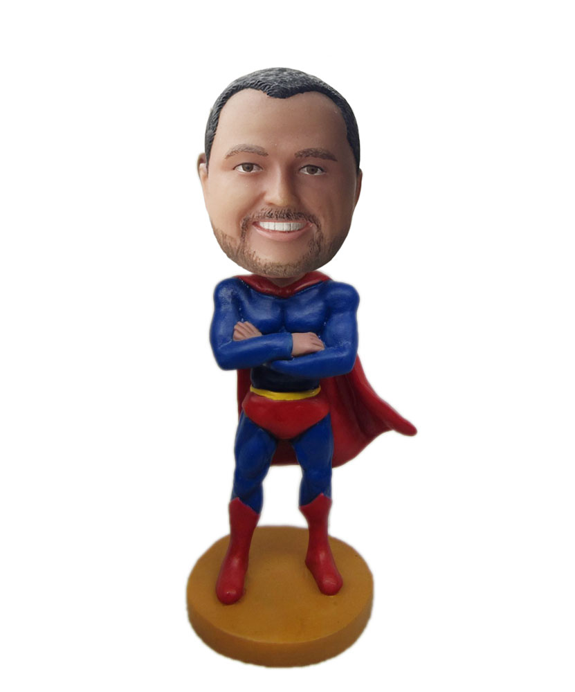 Customized superman bobblehead M052