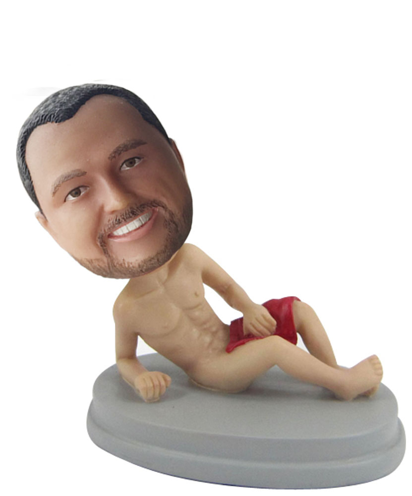 custom sexy male bobblehead head M078