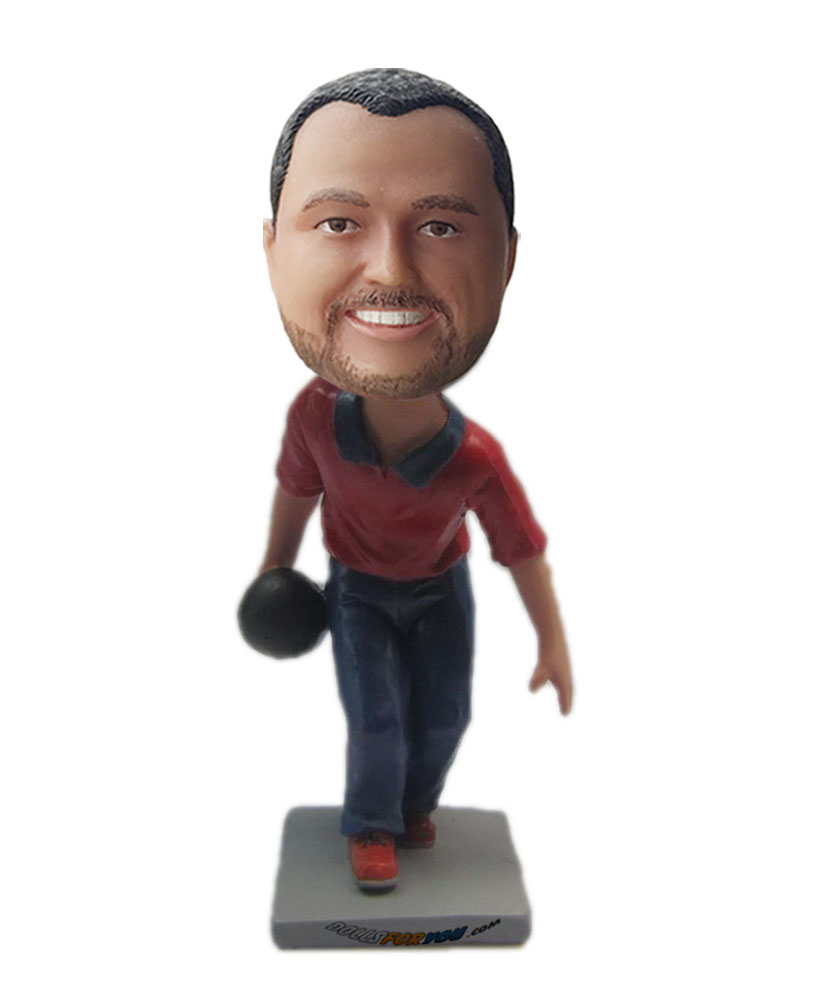 craete your own ball bobblehead