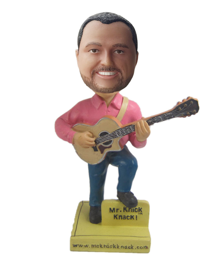 Make our own with guitar bobblehead