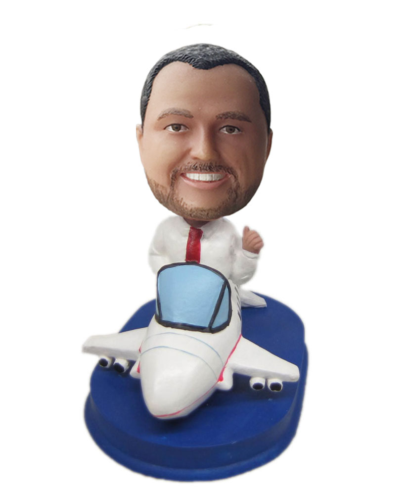 custom the model plane bobblehead doll's