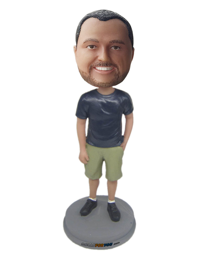 custom red hat bobblehead