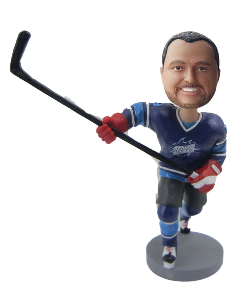 Personalized Custom Ice Hockey Player BobbleheadsS448